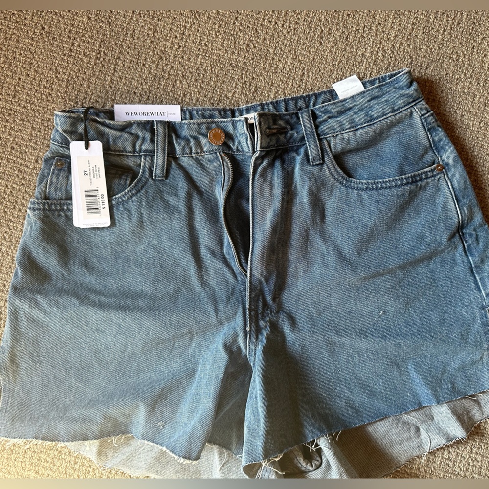 WeWoreWhat denim shorts, size 27